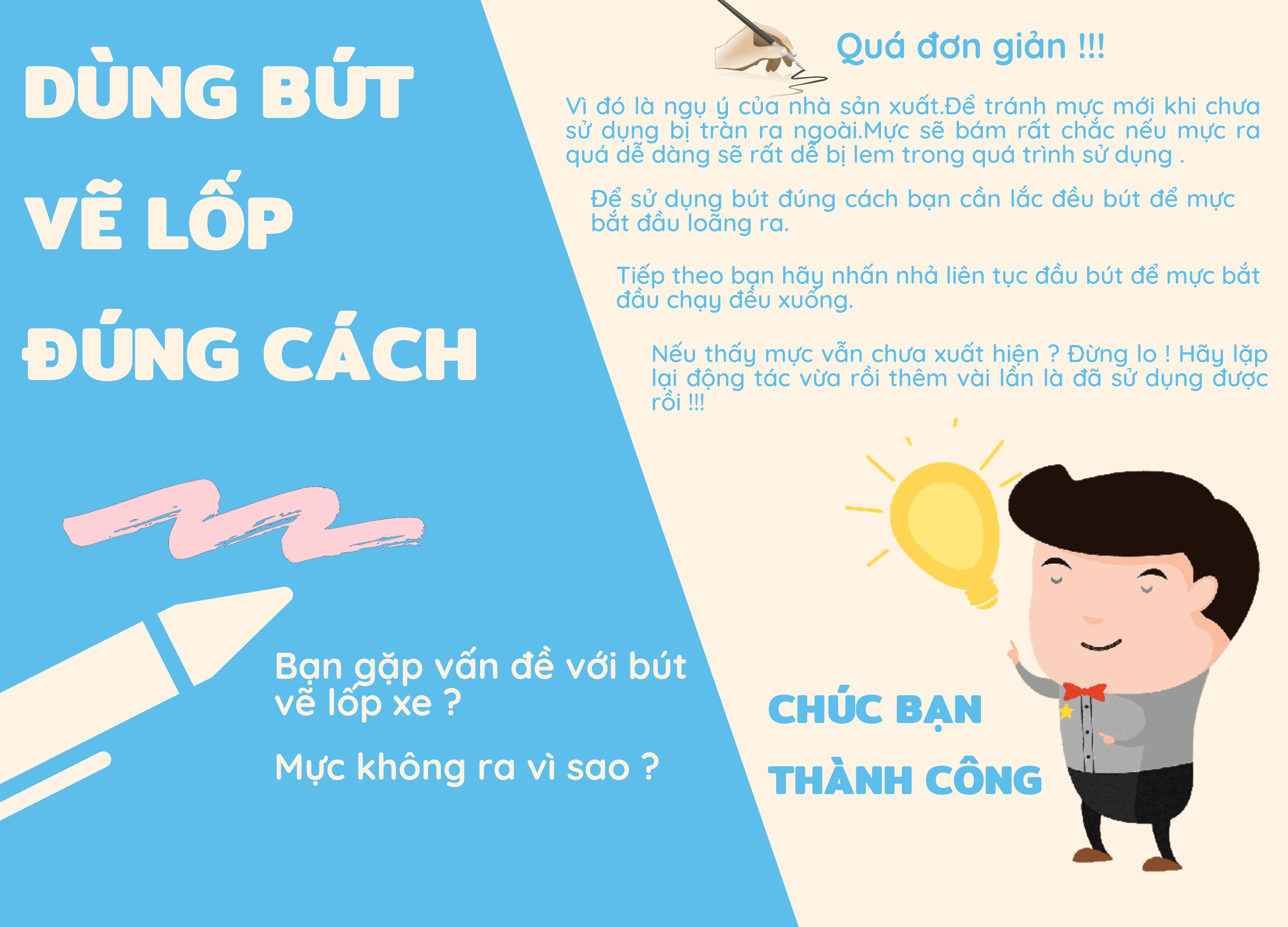 [HCM]BÚT VẼ LỐP XE