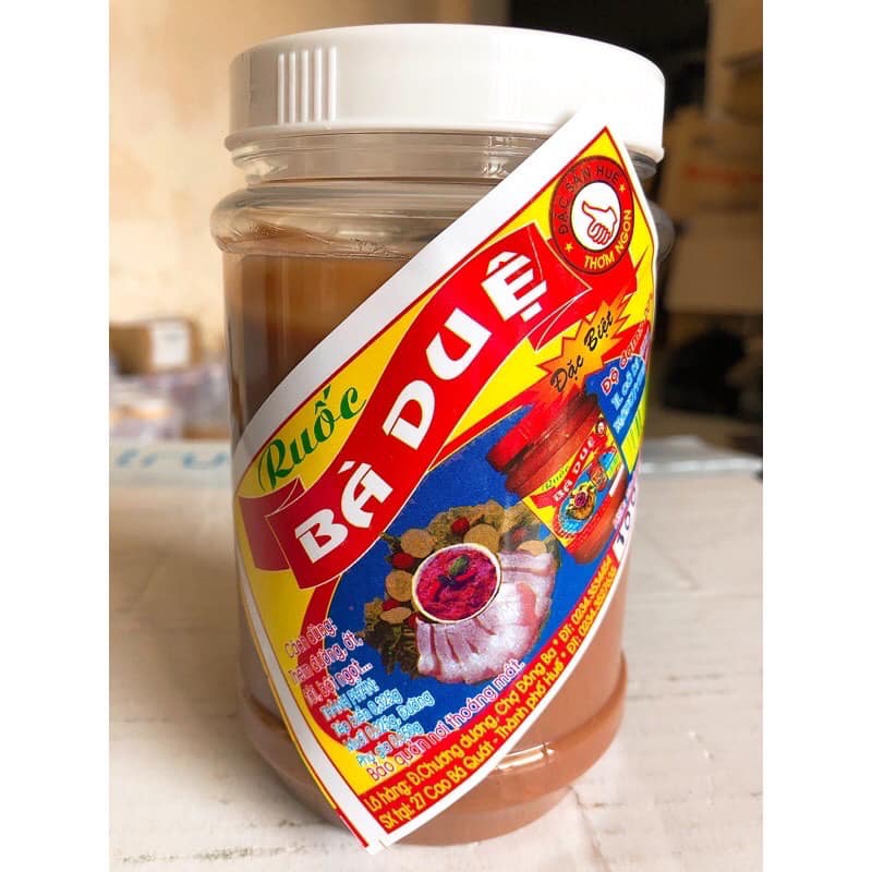 [Loại 1] 01 hủ Ruốc cao cấp Bà Duệ 400g - Đặc sản Huế