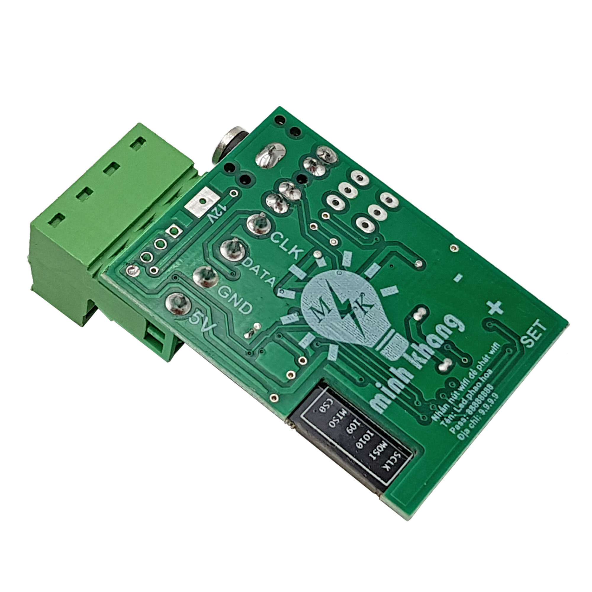 Mạch led phao hoa wifi đồng bộ âm thanh