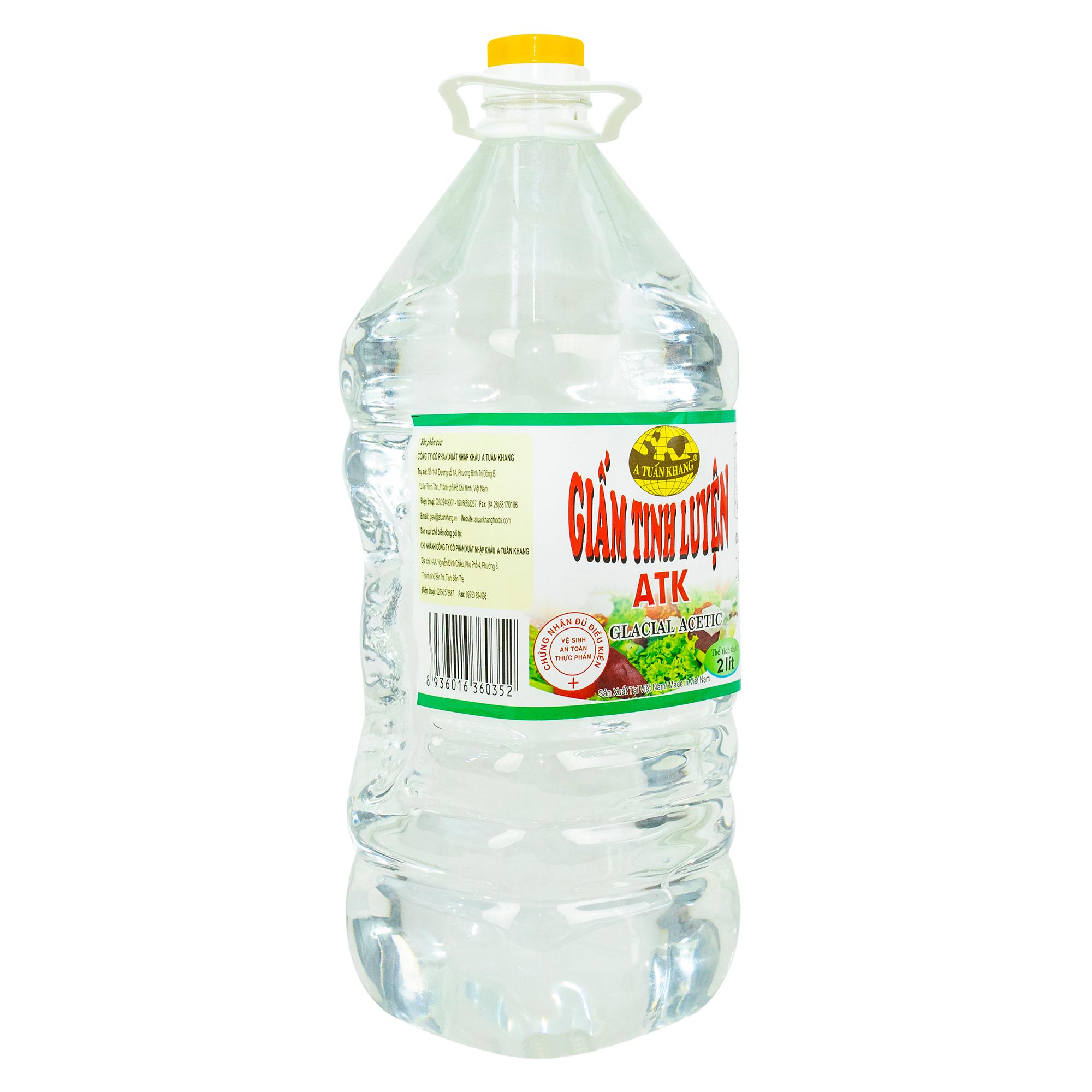 Giấm Ăn Tinh Luyện A Tuấn Khang 2L