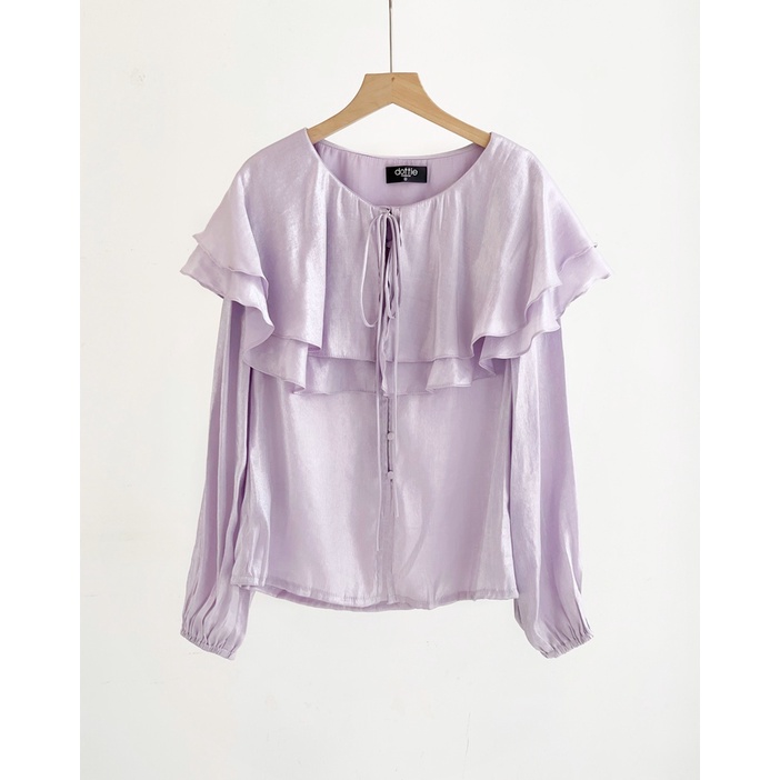 DOTTIE PREMIUM - Áo Top With Elastic Trims T0117