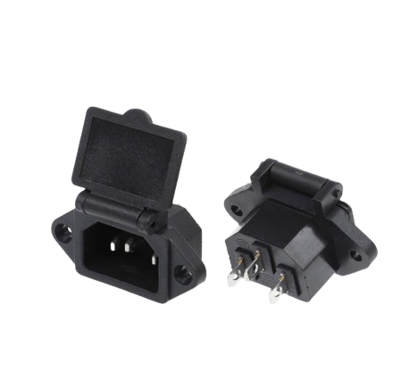 Foot electric car charger with cover