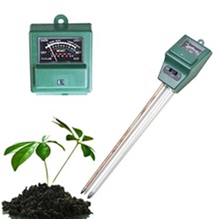 Máy đo độ PH, độ ẩm, đo ánh sáng, bút đo PH 3 trong 1