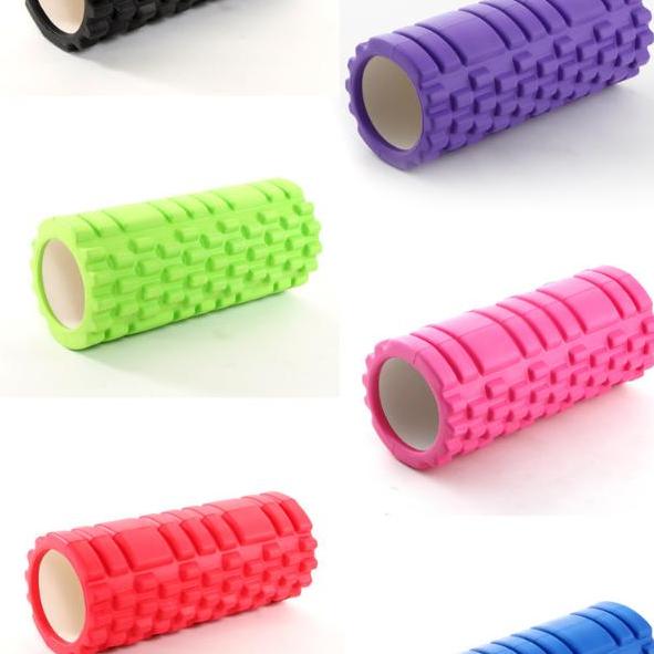 Ống Lăn Dẹt 33*13Cm - Con Lăn Massage Tập Yoga Gym Foam Roller