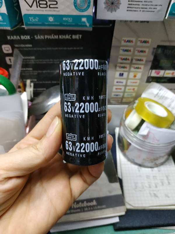 Tụ 22000m - 63V - Combo 2 Cái