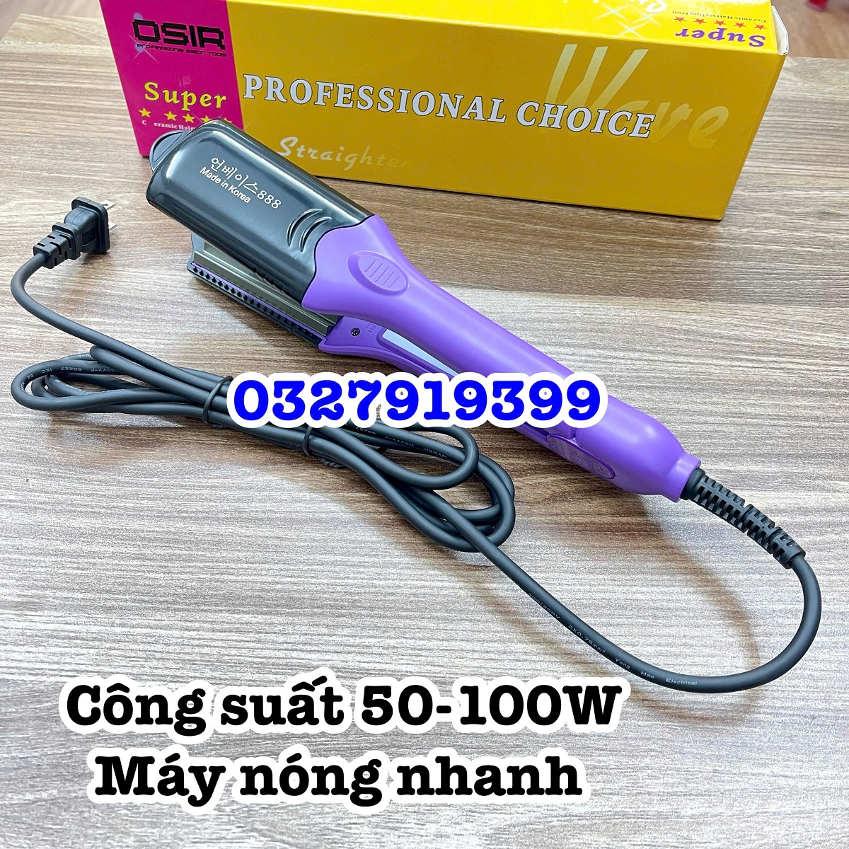 Máy Bấm Tóc Thay Bản Cao Cấp 888 - 3 Trong 1 Duỗi Uốn Bấm Gãy - Chất Liệu Thép Cao Cấp - Kích Thước Nhỏ Gọn - Bảo Hành 3 Tháng