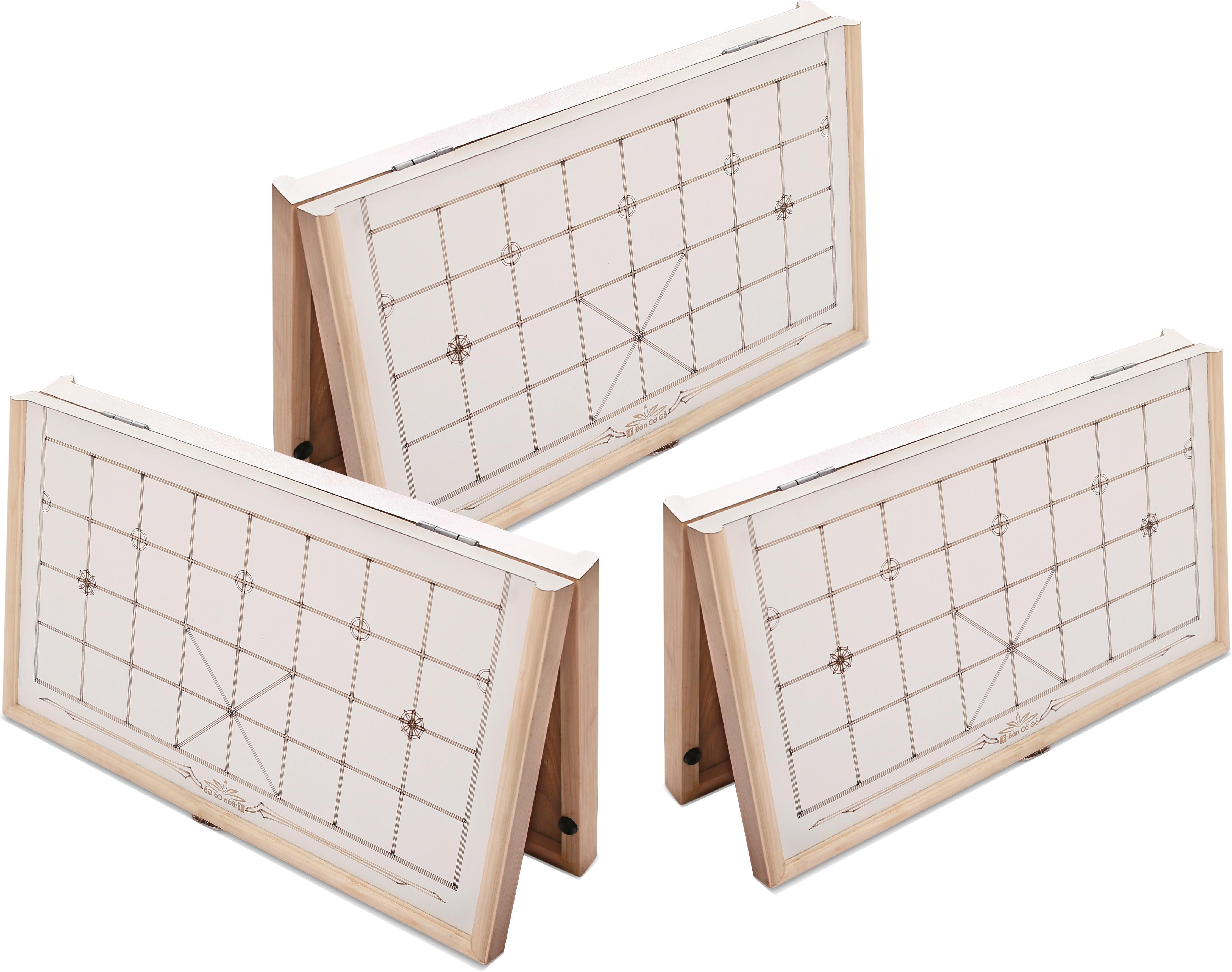 Bộ 3 bàn cờ gỗ loại gấp