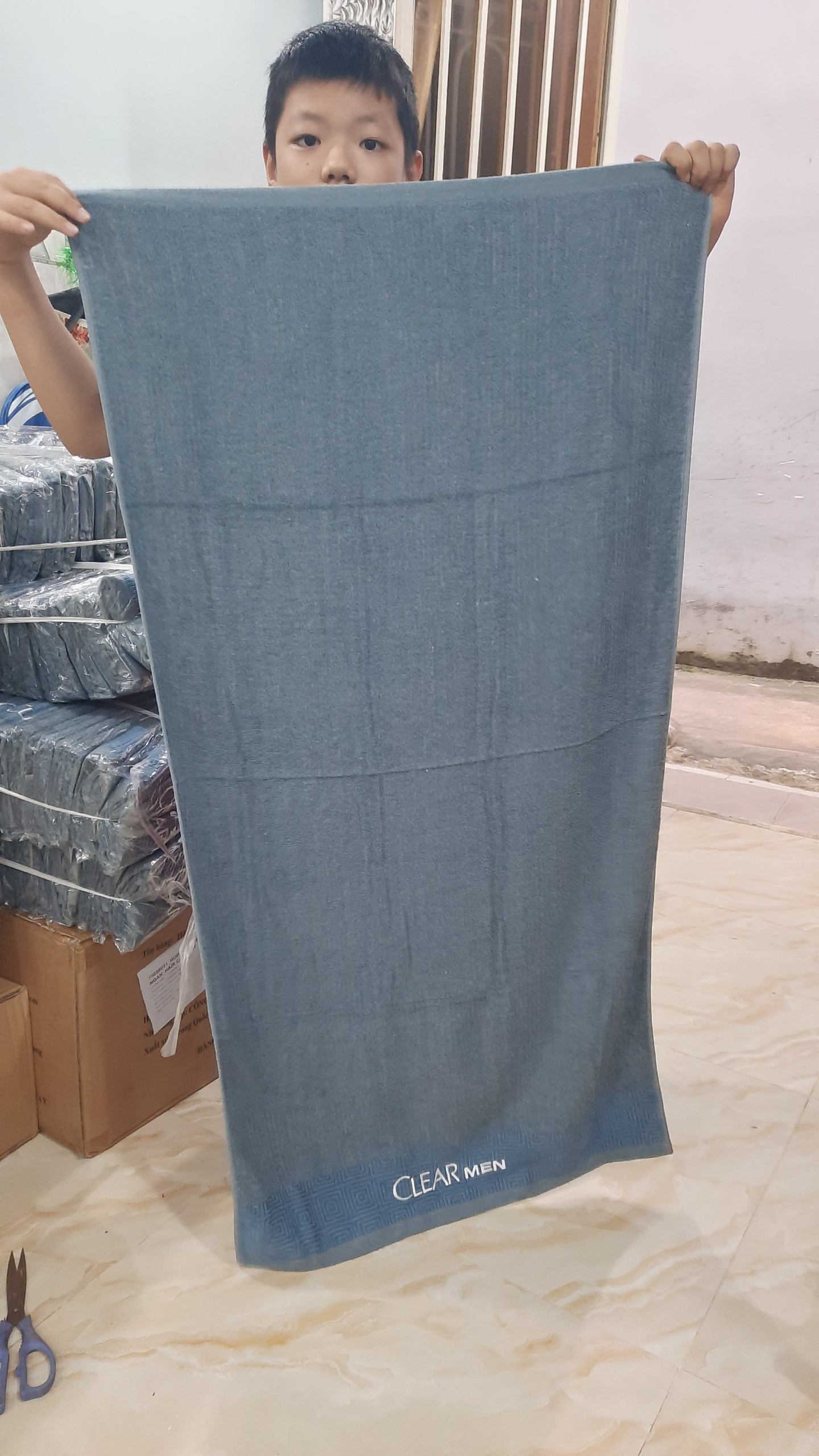 Khăn tắm 120×60cm hkm clear