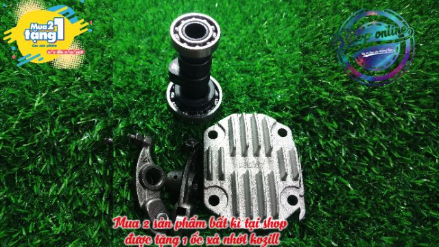 Full Bộ Cam Cò Lăn Nắp 4 Lổ Cho Dream Wave Độ