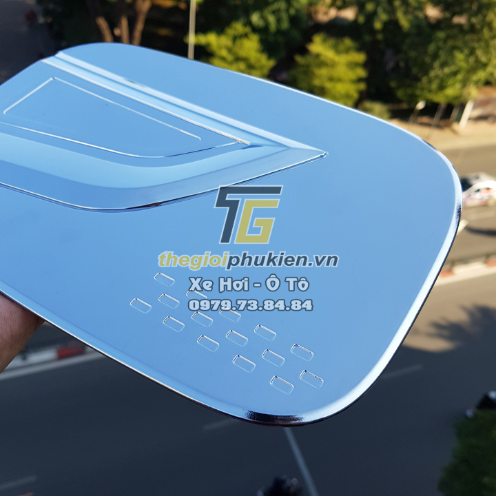 Ốp nắp bình xăng dành cho xe Kia Sorento 2021 mạ Crom