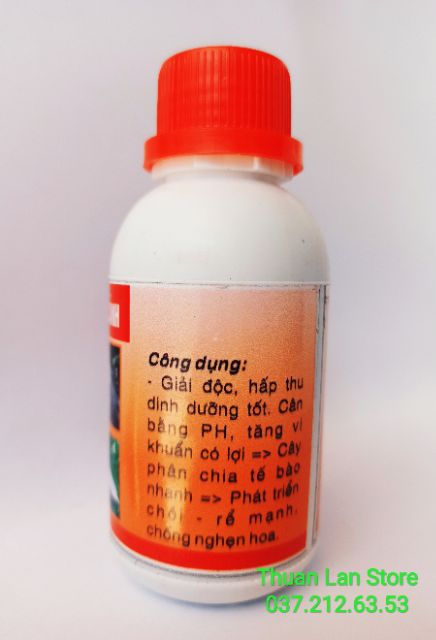 Axit Fulvic - Giải Độc Cây Trồng, Phát Triển Rễ ( Chai 100ml )