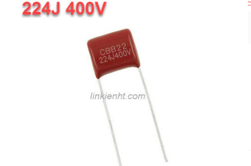 15 cái tụ đỏ 224j 400v 224 400v 0.22uf cbb22