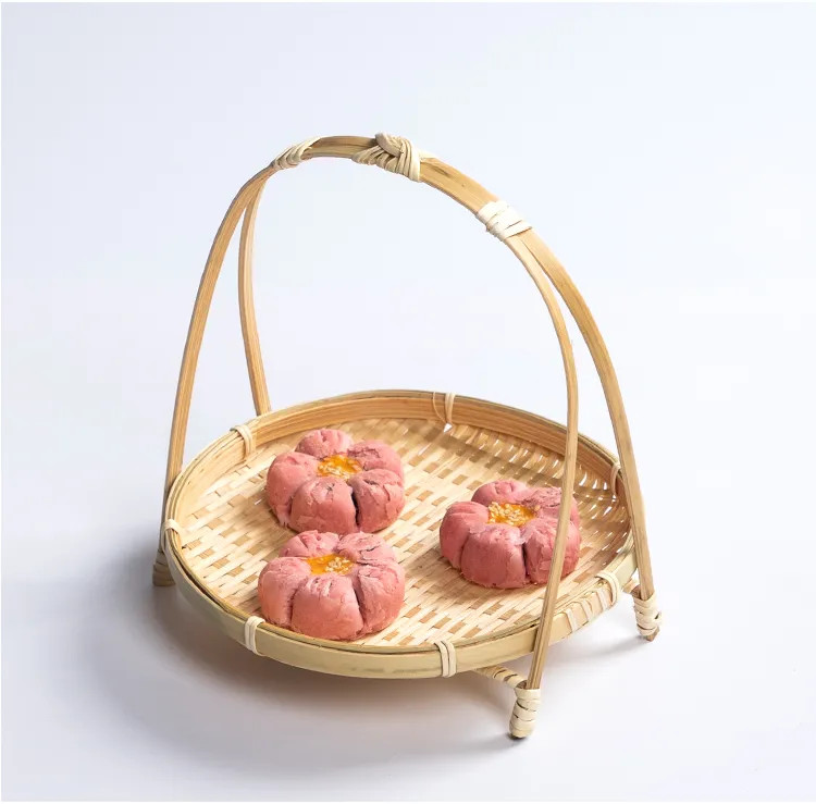 Mẹt tre tầng - trang trí decor chụp ảnh