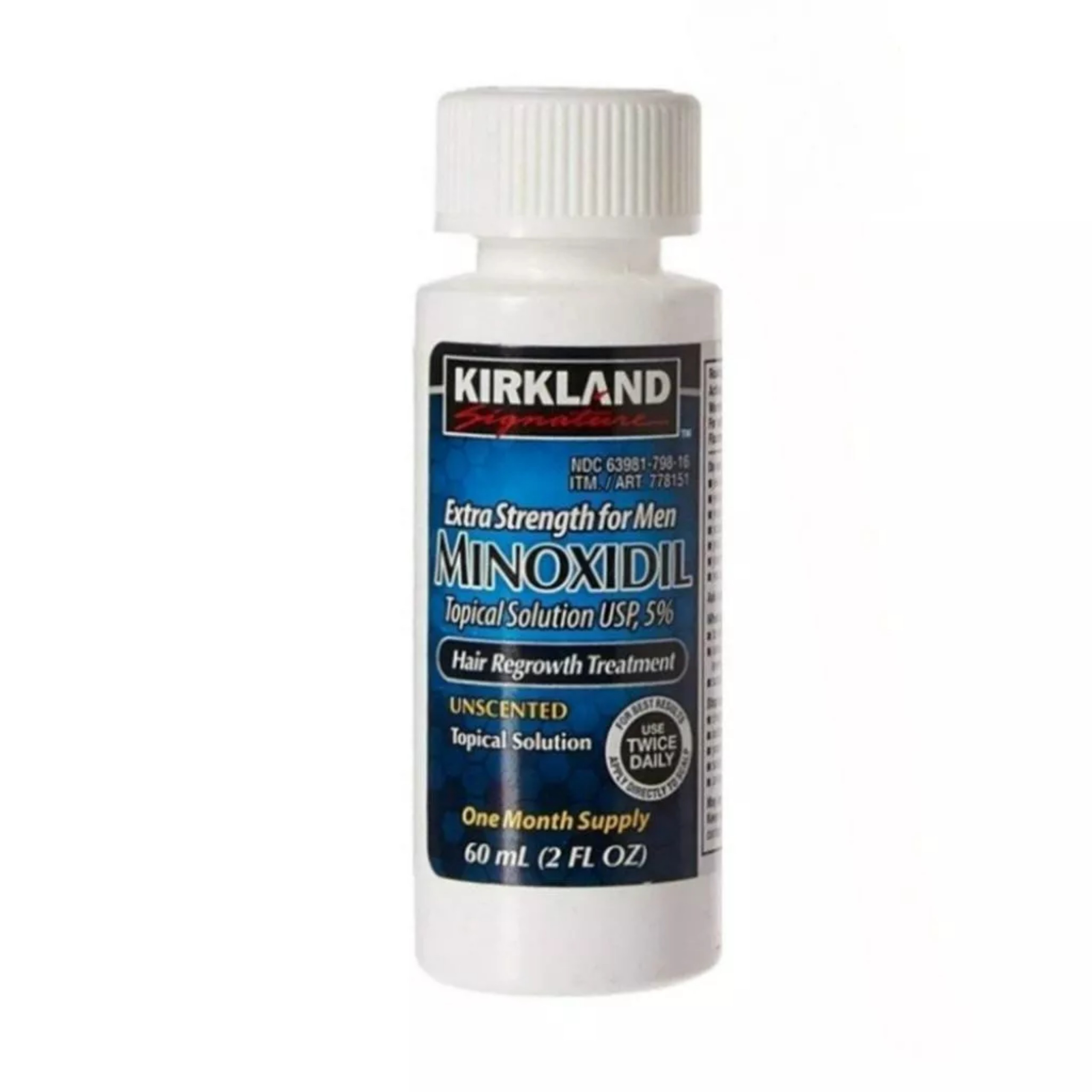 [Chính Hãng] Dung Dịch Minoxidil 5% Kirkland Mọc Râu, Tóc Mỹ 60ml
