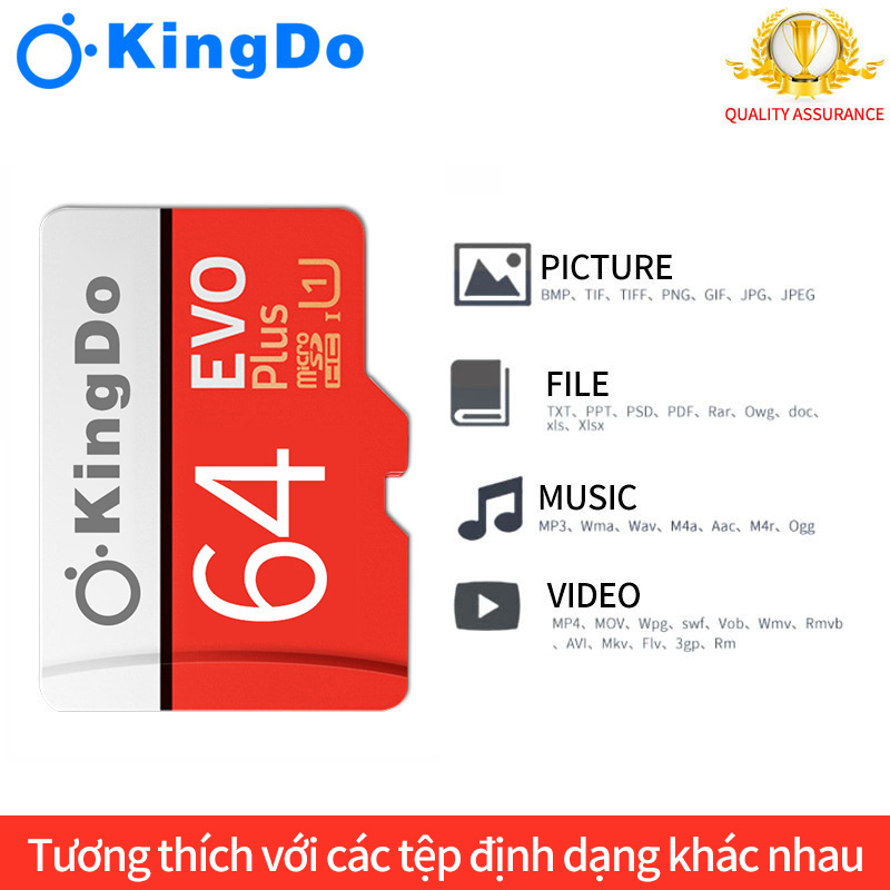 EVO PLUS 64GB Memory Micro SD Card XC Class 10 64G + Reader