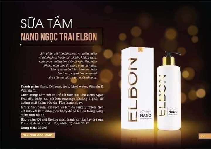 SỮA TẮM TRẮNG DA