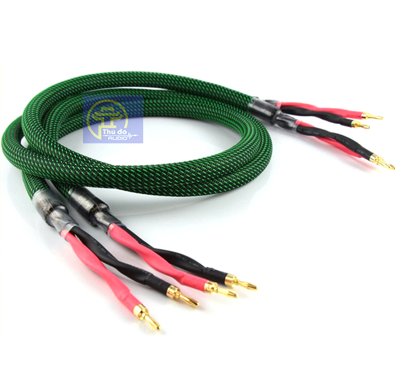 Dây loa Mcintosh lõi đồng mạ bạc cao cấp dài 2 mét