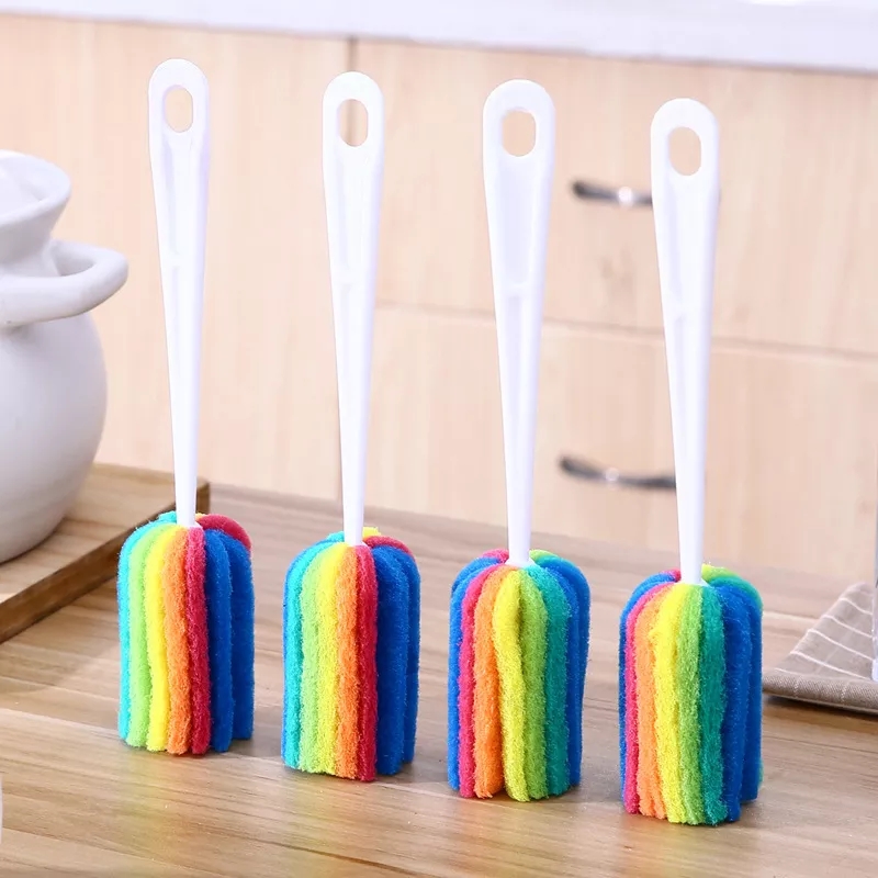 Cây cọ rửa ly tách 7 màu