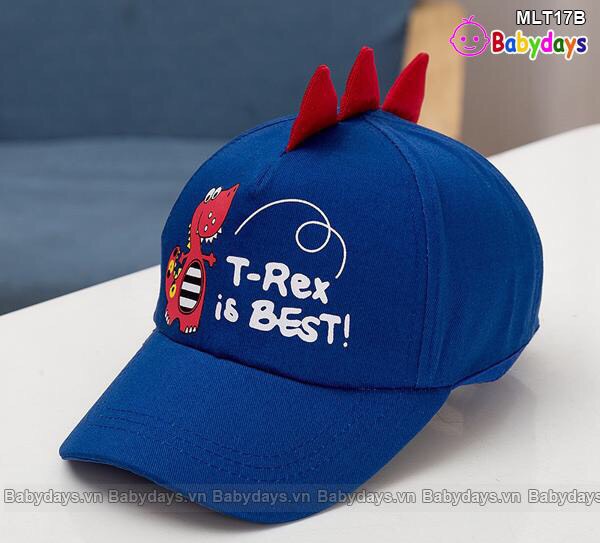 Mũ lưỡi trai khủng long cho bé MLT17