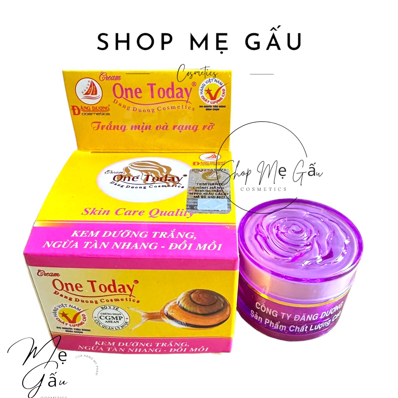 Kem  ốc sên One Today 8g (đủ loại)