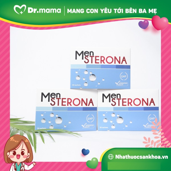 Mensterona- hỗ trợ sinh sản Nam, tăng chất lượng, số lượng, tốc độ di chuyển tinh trùng