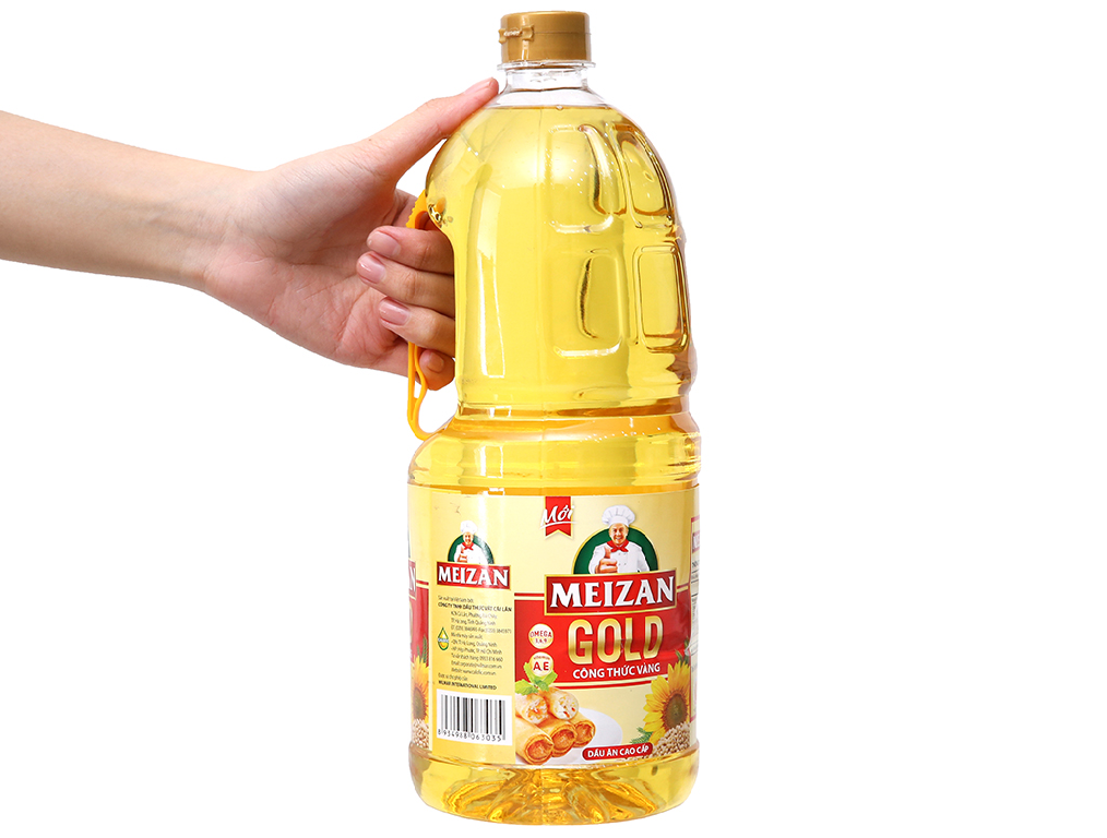 Dầu ăn cao cấp Meizan Gold chai 2 lít