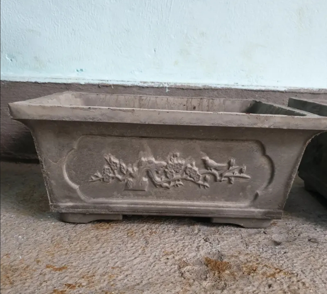 Khuôn đúc chậu cảnh chữ nhật 25cm