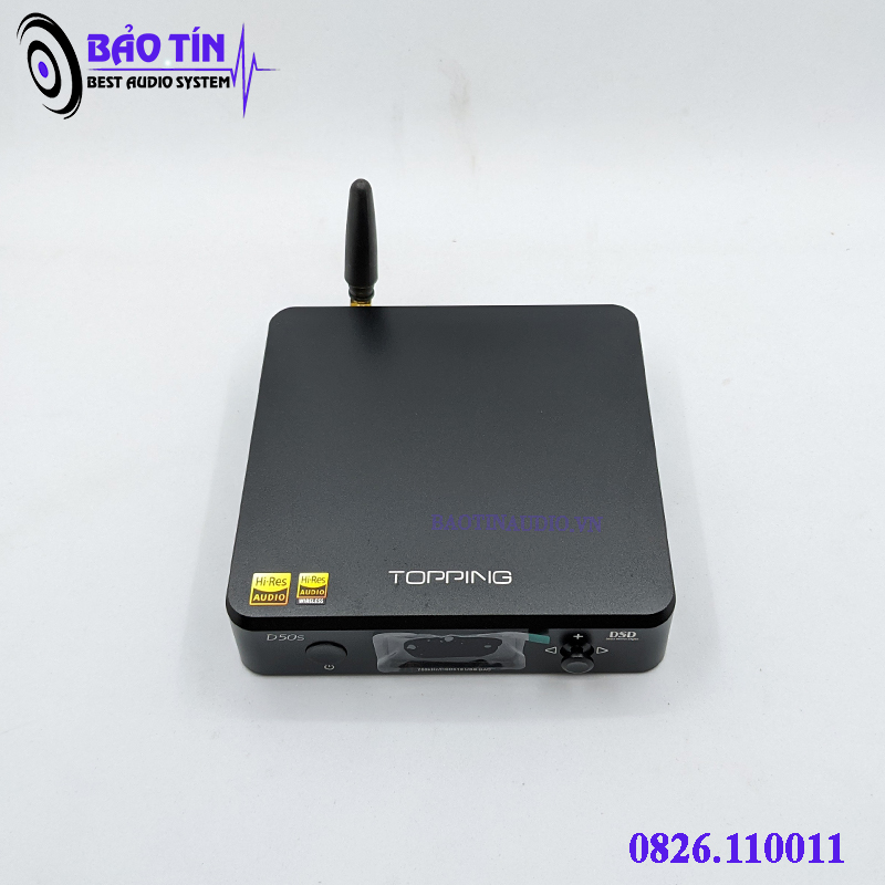 DAC TOPING D50s Tặng Kèm Dây Quang Mĩ 2m