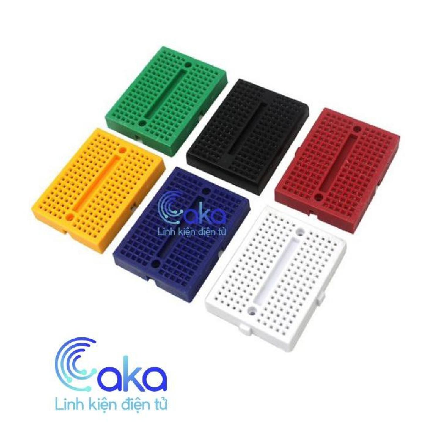 Breadboard Mini 170 Lỗ 45x34x9mm, Test Board Cắm Mini