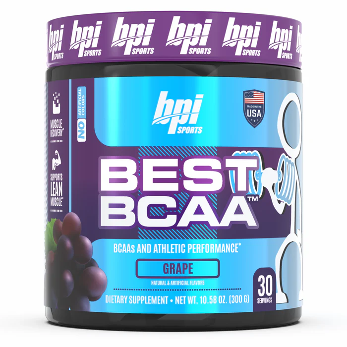 Bột Hỗ Trợ Phục Hồi Cơ BPI BEST BCAA 30 Lần Dùng