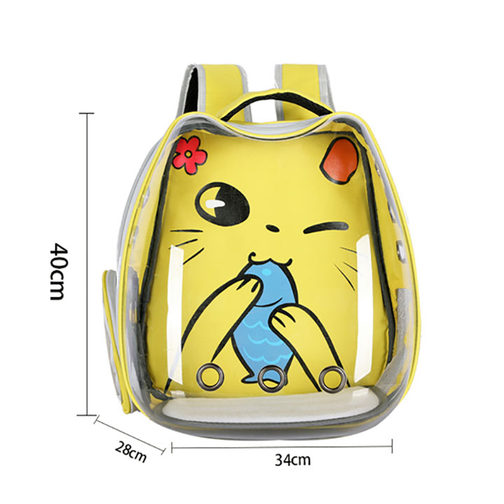 [HOÀN TIỀN 10%]Balo phi hành gia trong hình Mặt mèo - CutePets