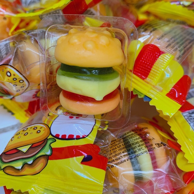 [HCM]Kẹo dẽo hambuger thái lan