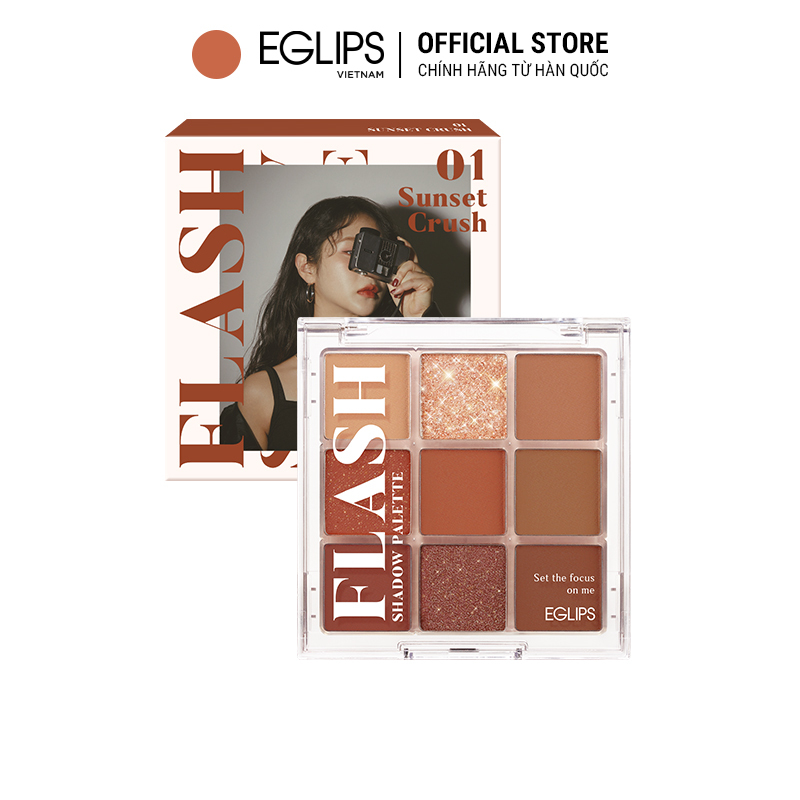 Bảng phấn mắt Eglips Flash Shadow Palette 8.1g