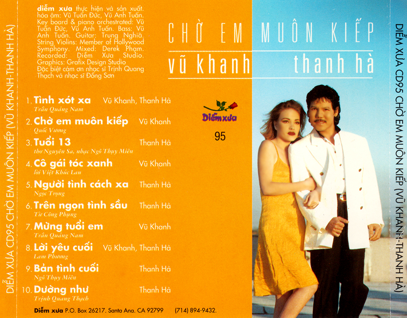 [MDCD] Bộ 2 Đĩa CD Vũ Khanh - Thanh Hà - Khánh Hà