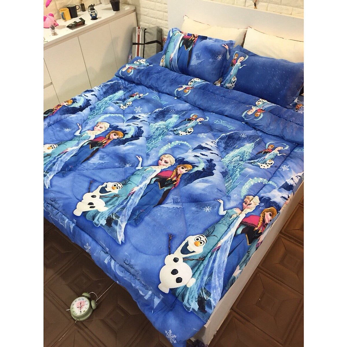 Chăn Phao Chần Bông Cotton Poly Tinh Khiết Siêu Nhẹ