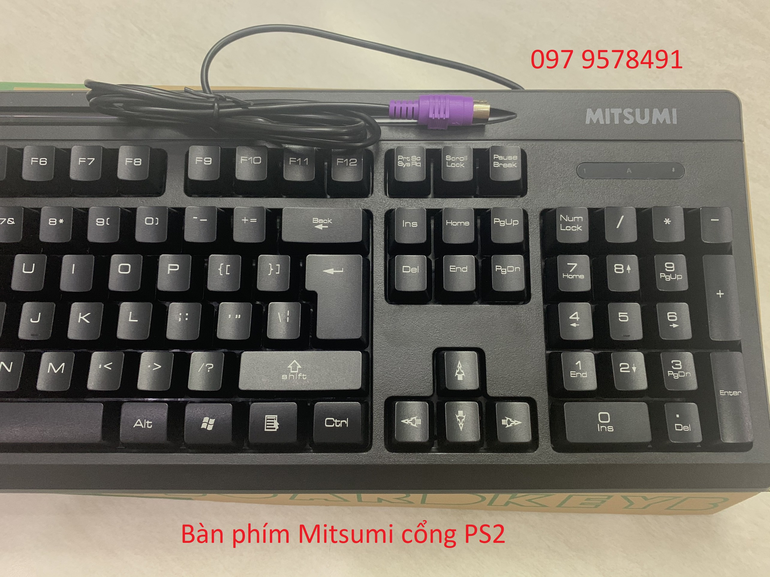Bàn phím Mitsumi cổng PS2 Malaysia