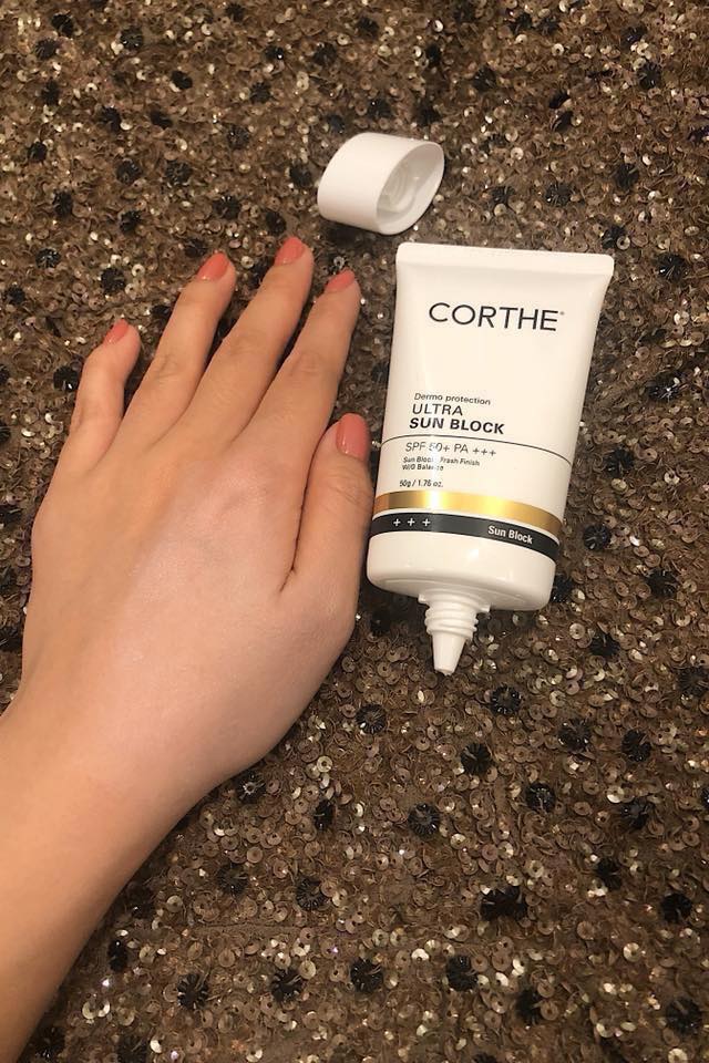 Kem Chống Nắng Corthe 50g - Kiềm Dầu, Nâng Tông Tự Nhiên Và Không Gây Bí Da