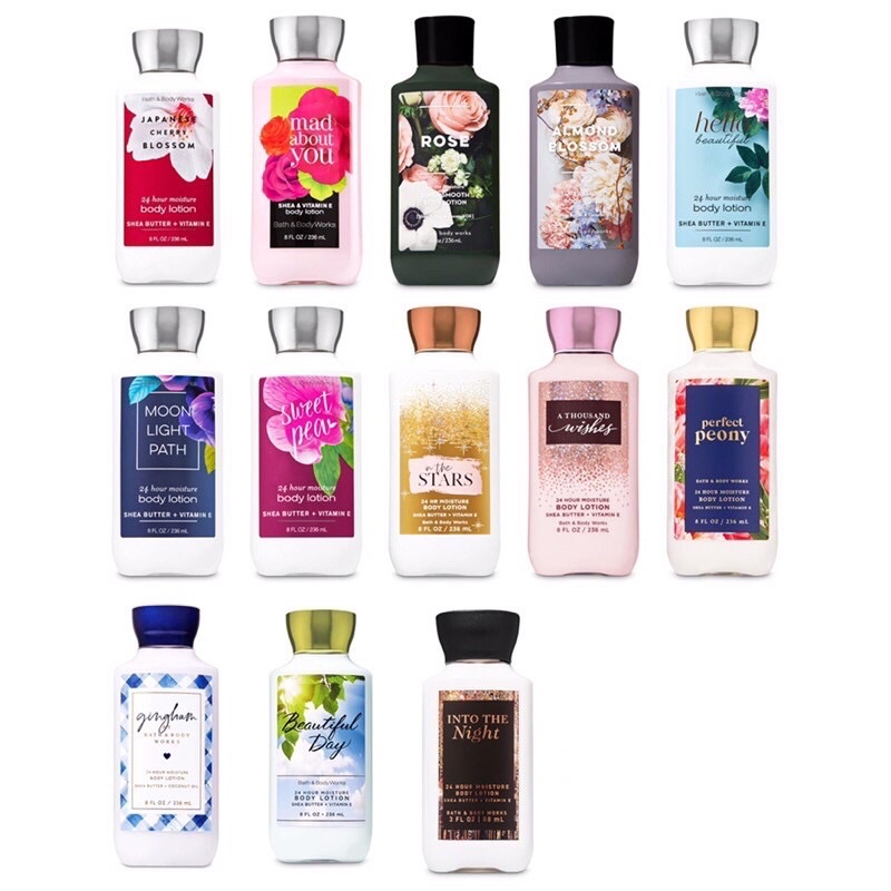 [bill Mỹ-chọn mùi] Sữa Dưỡng Thể Bath And Body Works 236ml