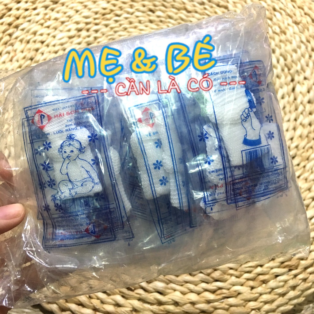 GÓI 50 GẠC RƠ LƯỠI HẢI SƠN PHA CHO BÉ (rơ lưỡi cho bé an toàn)