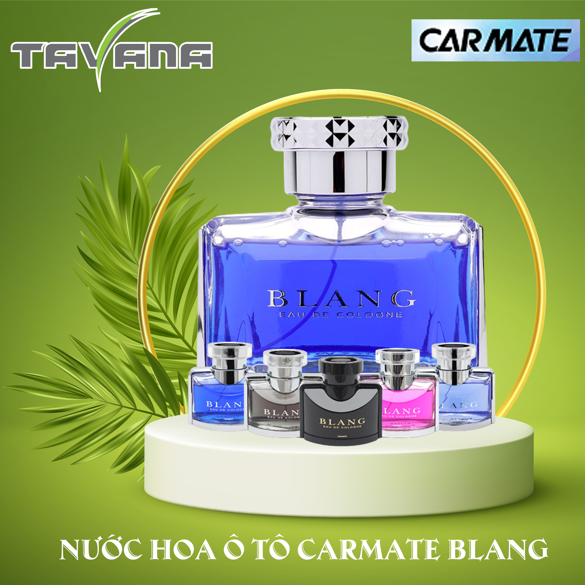 Nước hoa ô tô CARMATE BLANG LS 125ml ( 5 mùi)