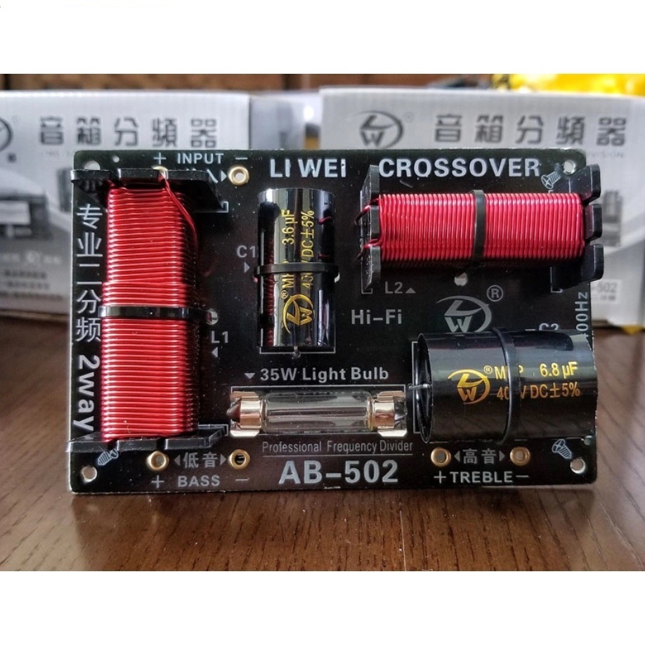 Mạch Phân Tần Loa 2 Đường Tiếng AB-502 MG Audio