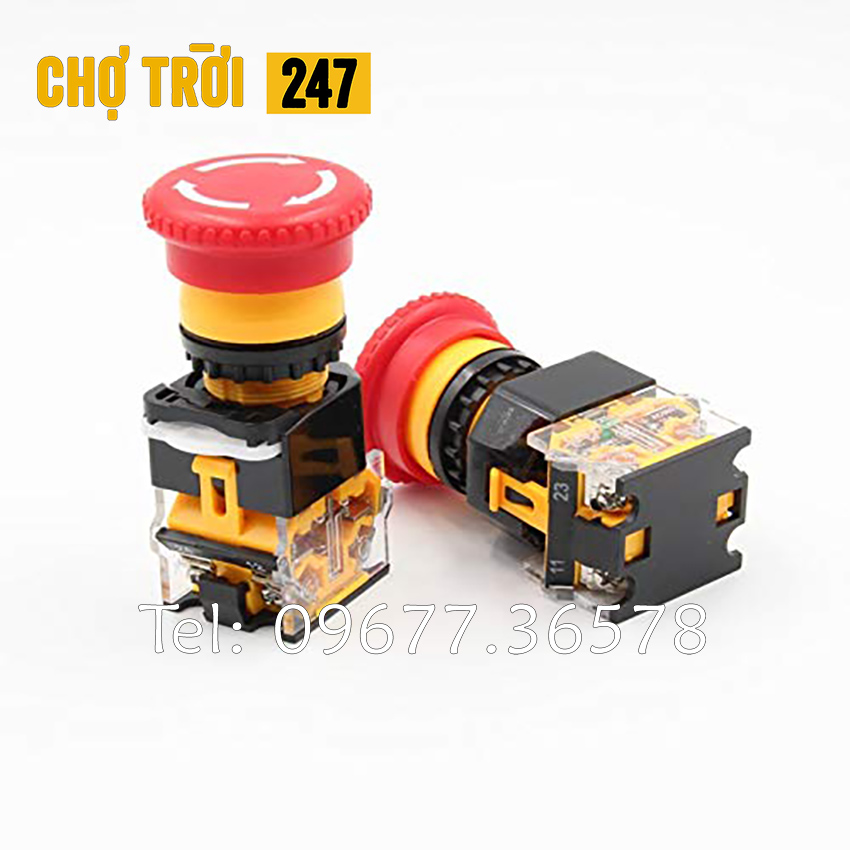 Nút dừng khẩn cấp, Công tắc dừng khẩn cấp Stop LA39-11ZS phi 22mm