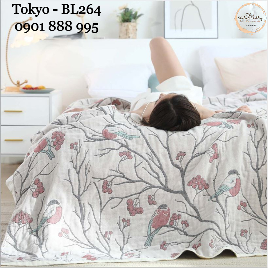 Mẫu 44_Chăn Xô Organic Cotton Dòng Phổ Thông/Basic