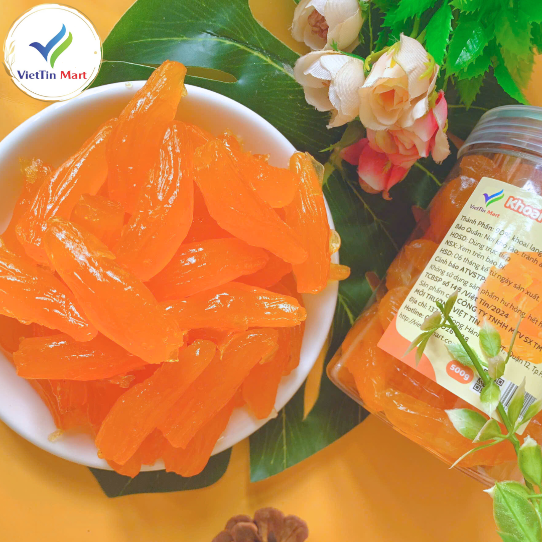 500GR KHOAI LANG SÂM SẤY DẺO THƠM NGON-VIETTIN MART