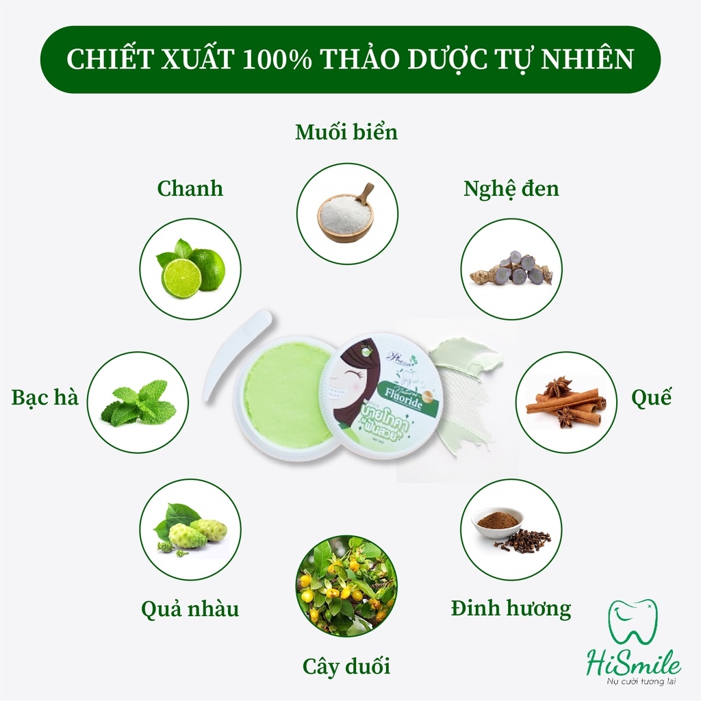 【nóng】 Kem trắng răng thơm miệng Phoca by ThaiLan 25g