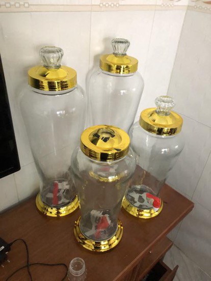 [GIÁ HỦY DIỆT] Bình sâm thủy tinh ngâm rượu 3L 4L 6L