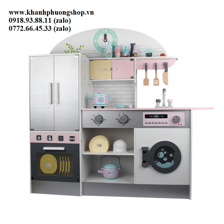 [HCM]bộ đồ chơi nhà bếp bằng gỗ - bộ đồ chơi nhà bếp