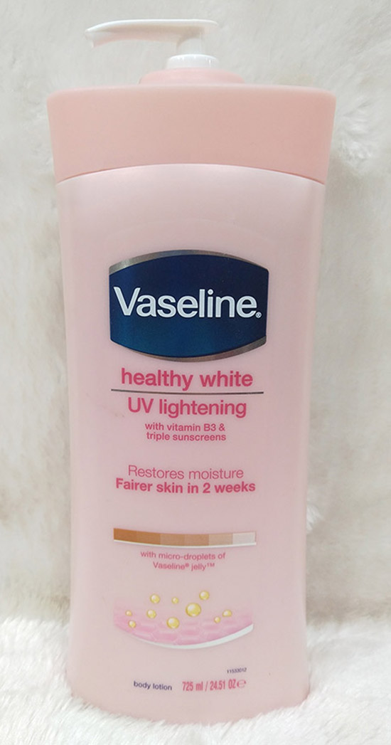 VASELINE HEALTHY WHITE – Sữa trắng da chống nắng 725ml