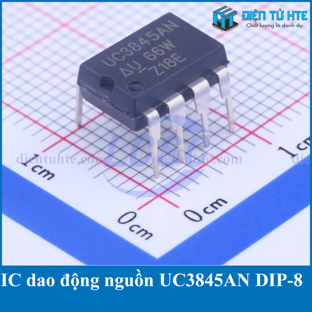 Combo 3 ic dao động nguồn uc3845 uc3845an dip-8