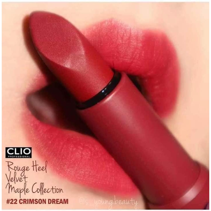 [SẴN] Son Bấm Clio Rouge Heel Velvet.